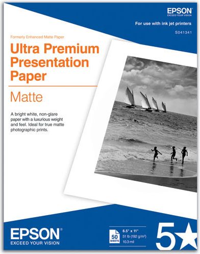 Photo Paper 8.5x11 50SH MATTE