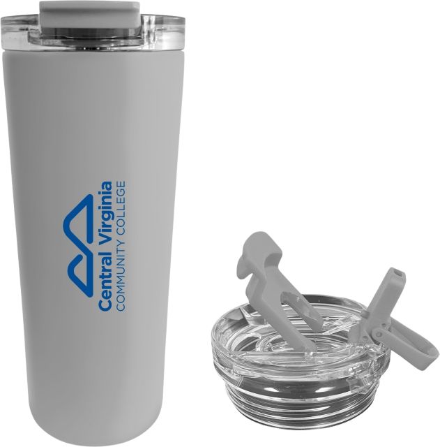Central Virginia Community College 24 oz. 2-in-1 Tumbler