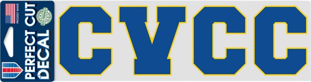 Central Virginia Community College 3'' x 10'' Perfect Cut Decal