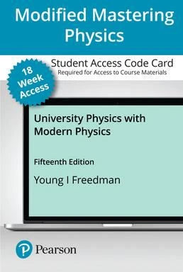 Modified Mastering Physics with Pearson eText -- Access Card -- for University Physics with Modern Physics (18-Weeks)