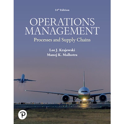 Operations Management: Processes & Supply Chains -- Pearson eText (OLP)