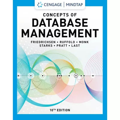 MindTap for Friedrichsen/Ruffolo/Monk/Starks/Pratt/Last's Concepts of Database Management, 1 term Instant Access
