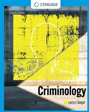 Criminology, 8th Edition