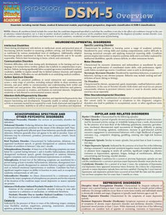 DSM5 OVERVIEW