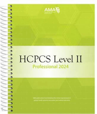 HCPCS 2024 Level II Professional Edition