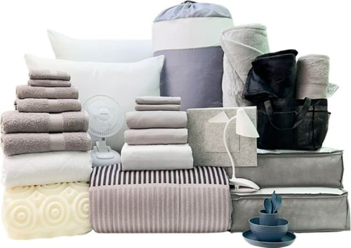 Complete 29pc Twin XL Bundle in Palmer Stripe - SHIPS 8/1 FOR IN-STORE PICKUP ON FALL MOVE-IN WEEKEND.